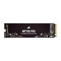 SSD Corsair MP700 Pro, 1TB, M.2 2280, PCIe 5.0 x4, NVMe, Leitura: 11700 MB/s, Gravação: 9600 MB/s, Preto - CSSD-F1000GBMP700PNH