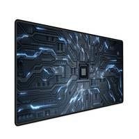 Mouse Pad Gamer Speed Extra Grande Desk Pad Profissional Premium Com Borda Costurada 60x30 - Processador