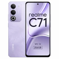 Celular Smartphone Realme C71 Nfc 256/8GB Versão Global (com Capinha E Película