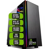 PC Gamer Skill Win Intel 10ª Geração Core i5 10400f 8GB Ddr4 Placa De Vídeo Geforce Gtx 1660 Ti 6gb SSD 512gb Stl-030