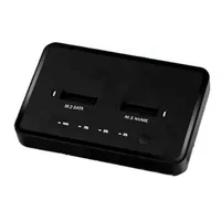 Docking Station Duplo SSD M.2 Sata/NVME Copiar Bs-sd06a