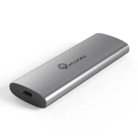 Gaveta Case Para SSD M.2 Sata/NVME Usb 3.1 - Prata(menc-m2809/sl)