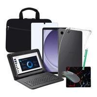 Capa C/ Teclado Película Mouse Para Tablet Tab A9 Plus X210