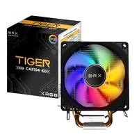 Air Cooler Para Processador 115X 1200 1700 Am5 Am4 Rgb Caf104 Brx