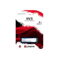 Kingston Nv3 2TB M.2 2280 Nvme SSD | PCie 4.0 Gen 4x4 | Até 6000 Mb/s | Snv3s/2000g Kingston Nv3 2TB M.2 2280 Nvme SSD | PCie 4.0 Gen 4x4 | Até 6000 Mb/s | Snv3s/2000g