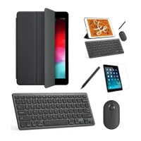 Capa Smart Preto Teclado Mouse Pel Stylus Galaxy Tab A7 Lite