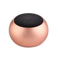 Mini Caixa De Som Bluetooth Metal Speaker 3w Pink