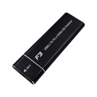Case Adaptador SSD M.2 NVME Para USB-c,USB 3.0, F3 Cs-adp-ngff/nvme