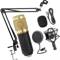 Microfone Condensador Bm-800 Profissional Para Gravação Estudio Instrumentos Live