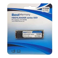 SSD Pci Express M.2 Nvme 512GB - Bestmemory SSD Pci Express M.2 Nvme 512GB - Bestmemory