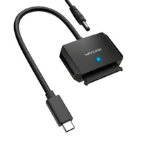Adaptador Usb C Para Sata Wavlink SSD/hdd 2.5/3.5 Preto