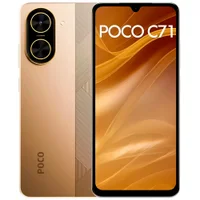 Celular Xiaomi Poco C71 Dual Sim De 64gb 3gb Ram De 6.88" 32mp 8mp - Dourado