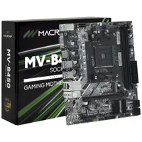 Placa Mãe Macrovip Mv-b450 Socket Am4 Atx Vga Ddr4 3200mhz Suporte Ryzen 3ª Geração Usb 3.1