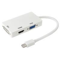 Cabo Adaptador Mini Display Port Thunderbol HDMI Dvi Vga