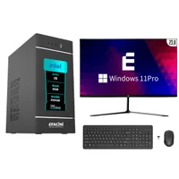 PC Computador Completo Efacini Intel Core i5 8GB WINDOWS 11 Pro Kit Sem Fio SSD 256gb