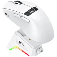 Mouse Gamer Sem Fio Bluetooth Paw3311 24000 Dpi Fire Phoenix Bk-r4x Branco Mouse Gamer Sem Fio Bluetooth Paw3311 24000 Dpi Fire Phoenix Bk-r4x Branco