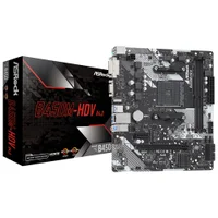 Placa Mãe Asrock B450m-hdv R4.0 Socket Am4 / Vga / Ddr4