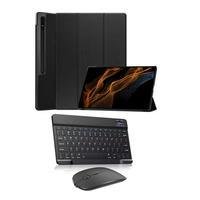 Capa Com Teclado+ Mouse P Tablet Sm Galaxy Tab S8 Ultra 14.6