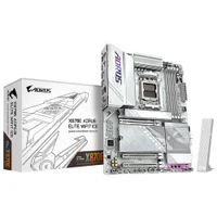 Placa Mãe Gigabyte X870e Aorus Elite Wi-fi 7 Ice Socket Am5 Ddr5 Atx RGB PCie 5.0 4 Slots De Memória