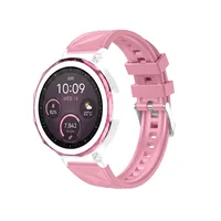 Smartwatch Bluetooth Feminino Mini Rosa Tela De 1,27" Hd