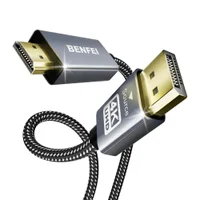 Benfei Cabo Displayport Para HDMI 4k 3m Nylon Alumínio Benfei Cabo Displayport Para HDMI 4k 3m Nylon Alumínio