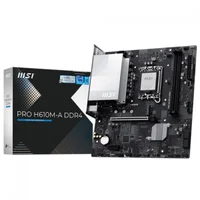 Placa Mãe Msi Pro H610m-a, Chipset H610, Intel LGA 1700, M-atx, Ddr4