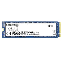 SSD Kingston Nv3 4TB M.2 2280 Nvme Leitura 6000mbs Gravação 5000mbs - Snv3s/4000g