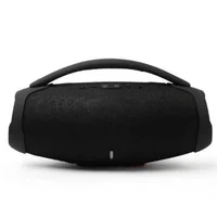 Caixa De Som Recarregável Portátil 70w Booms Box Bluetooth 35cm Cor Preto