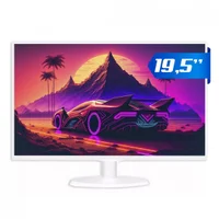 Monitor Gamer 3green, 19,5 Pol, LED, 75hz, 2ms, Branco
