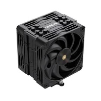 Air Cooler Cpu Oracyn Preto 6 Heatpipes 230w 120mm Stealth