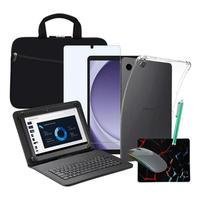 Capa C/ Teclado Película Mouse Para Tablet Tab A9 Plus X210