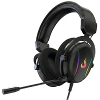 Headset Gamer Rise Mode Nova 02, Drivers De 40mm, Surround 7.1, Microfone Removível, Preto, Rm-hs-nv-02-fb