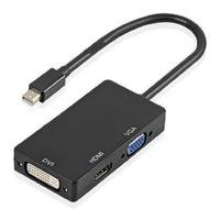 Cabo Adaptador Mac Thunderbolt/mini Displayport 3x1 HDMI VGA