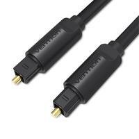 Cabo Optico Vention Áudio Digital Toslink Spdif, 5M, Som Home