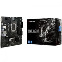 Placa Mãe Biostar H610mhd D5, Chipset H610, Intel LGA 1700, Matx, Ddr5