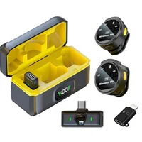 Microfone De Lapela Magnético Sem Fio Type-c Mod. Xc-ml-11