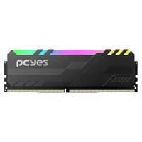 Memoria Gamer PCyes Udimm 16gb Ddr4 3200mhz Black Com RGB.