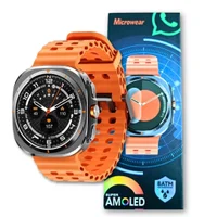 Smartwatch Microwear Su01 Série 11 AmoLED Gps Whatsap D´água - Jaranja