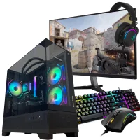PC Gamer Completo Studiopc Haven, Preto, Ryzen 5 5500, 16gb Ram, SSD 512gb, Placa De Vídeo Rx 6600 8GB, 500w 80 Plus, 3 Fans RGB - 6781711
