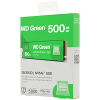 SSD WD M.2 500gb Western Green Nvme - Wds500g4g0e