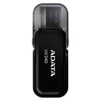 Pen Drive Adata UV240, 64GB, USB 2.0, Preto - AUV240-64G-RBK