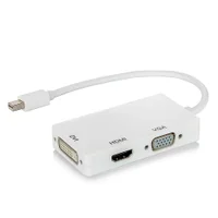 Adaptador Mini Displayport Para HDMI Vga Dvi
