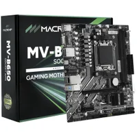 Placa Mãe Macrovip Mv-b650 Socket Am5 Atx Vga Ddr5 4 Slots Suporte PCie 5.0 Usb 3.2 Gen 2 RGB