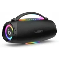 Caixa De Som Bluetooth Basike Ba Rad179 100w Portátil Com Tws, LED RGB E Ipx6