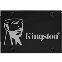 SSD Kingston KC600, 256GB, 2.5", SATA III, Leitura: 550 MB/s, Gravação: 500 MB/s, Preto - SKC600/256G