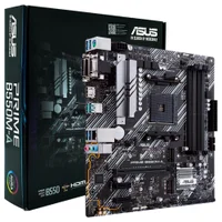 Placa Mãe Asus Prime B550m-a Socket Am4 Micro Atx Vga Ddr4 4400mhz Overclocking Suporte PCie 4.0 Dual Channel