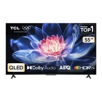 Smart TV TCL 55 Polegadas QLED 4K T6C WiFi Bluetooth Google TV Tela HVA e HDR10+ 55T6C Smart TV TCL 55 Polegadas QLED 4K T6C WiFi Bluetooth Google TV Tela HVA e HDR10+ 55T6C