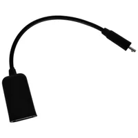 Cabo Adaptador Compatível Com V8 Micro USB, USB Fêmea Otg Cabo Adaptador Compatível Com V8 Micro USB, USB Fêmea Otg