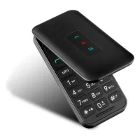 Celular Flip Vita 3g Dual Chip Tela 2,4" Botão Sos Lanterna Bluetooth Preto P9140