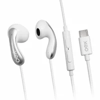 Fone De Ouvido Oex Com Microfone Type-c C/cabo Branco Fn217